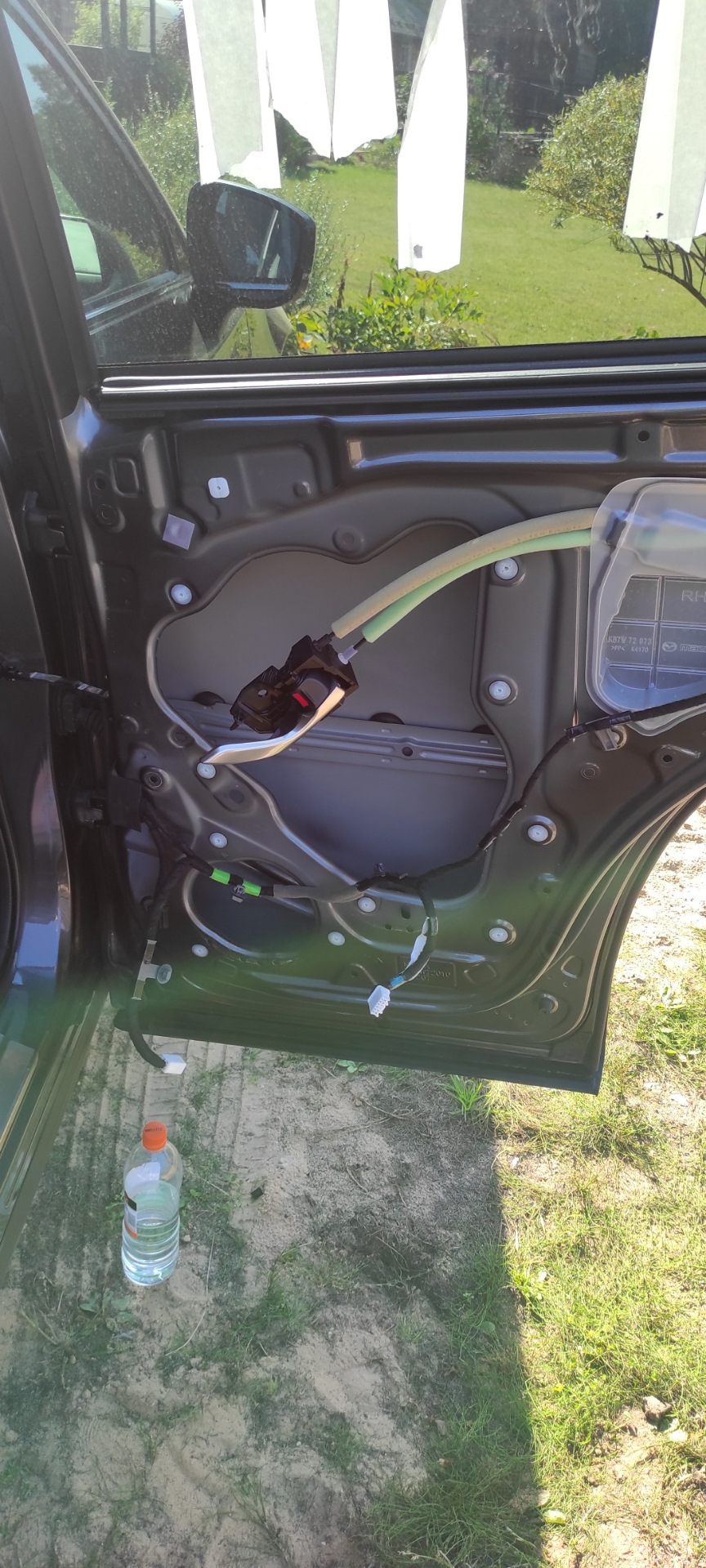 Шумоизоляция дверей и ремонт левого зеркала — Mazda CX-5 (2G), 2,5 л ...