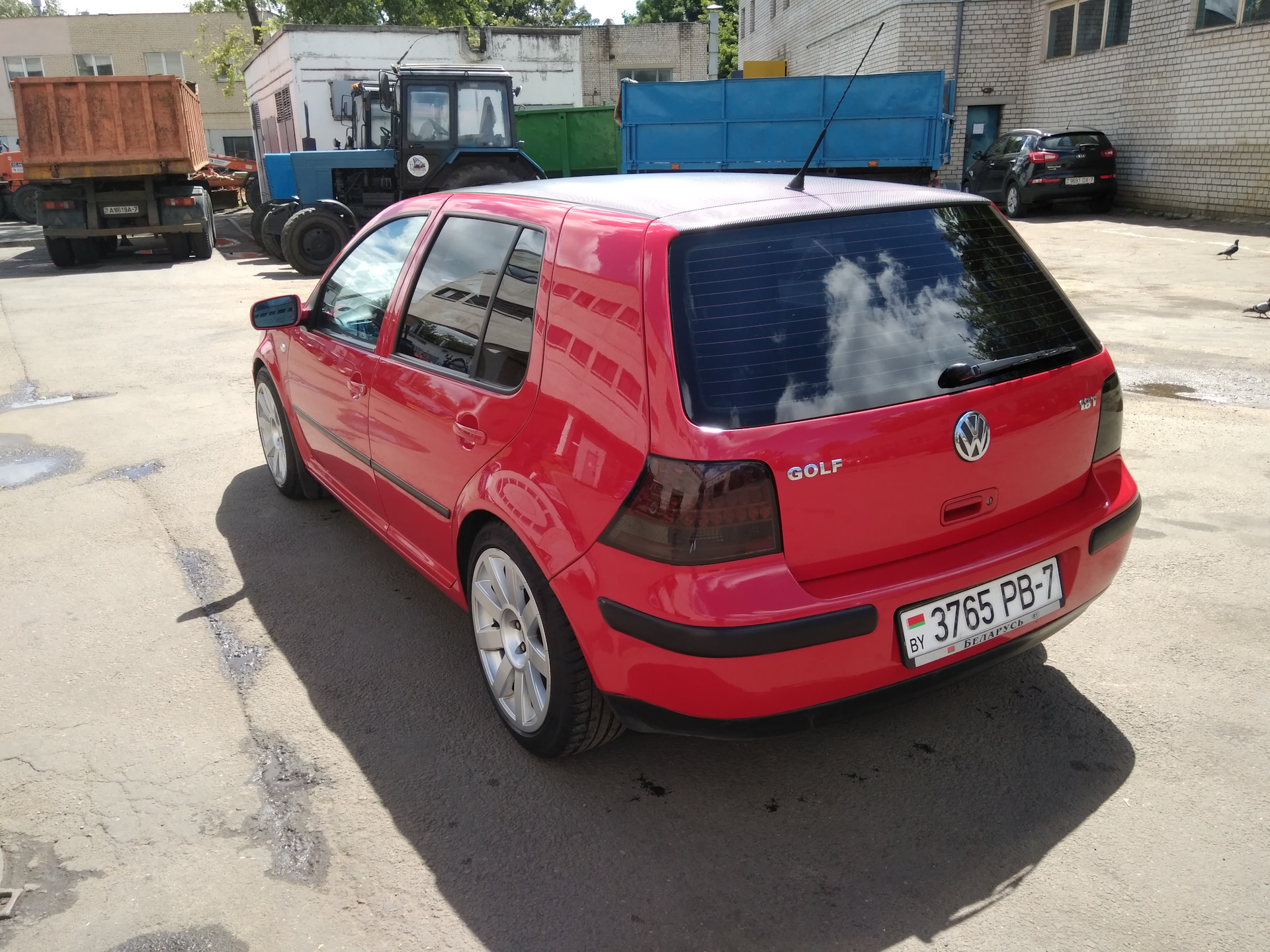 Vw golf 4 GTI 1.8T 5MT бюджетная зажигалка по кличке стрекоза)) — DRIVE2