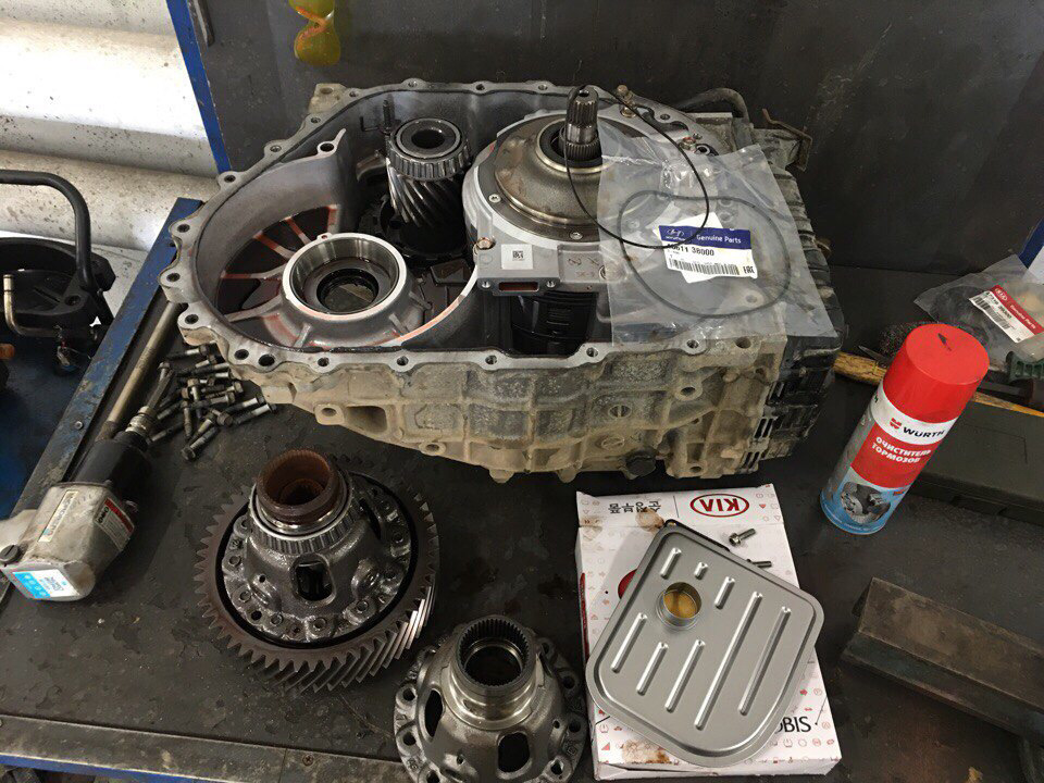 Ремонт полного привода и профилактика муфты Санта Фе 3. — МАРАВТО на DRIVE2