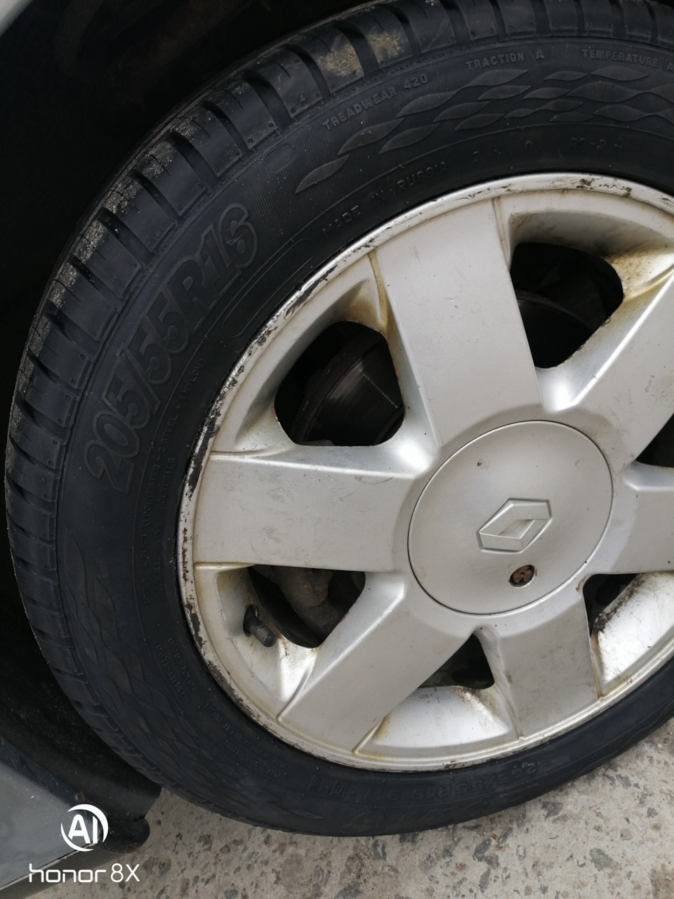 Чистые диски-чистая совесть — Renault Laguna I, 1,6 л, 1999 года ...