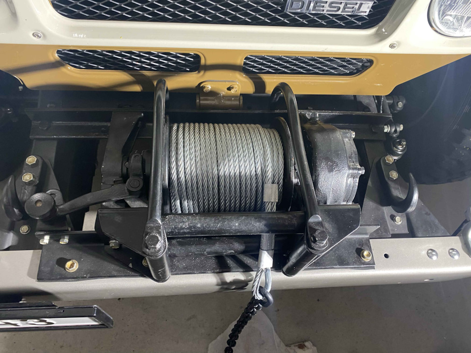 Наматываем с преднатягом — Toyota Land Cruiser 40