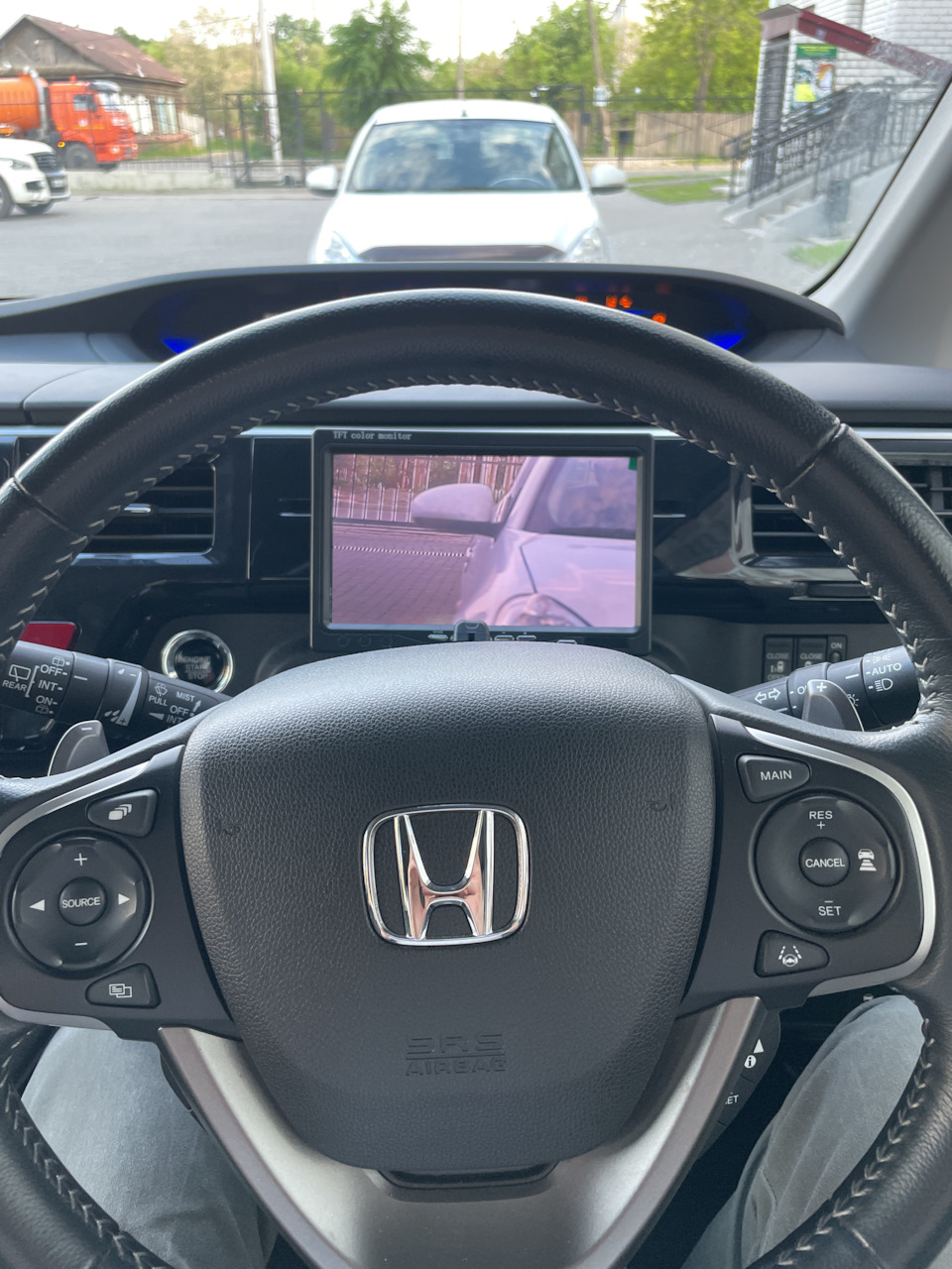 7. Камера обгона — Honda Stepwgn (5G), 1,5 л, 2018 года | аксессуары |  DRIVE2