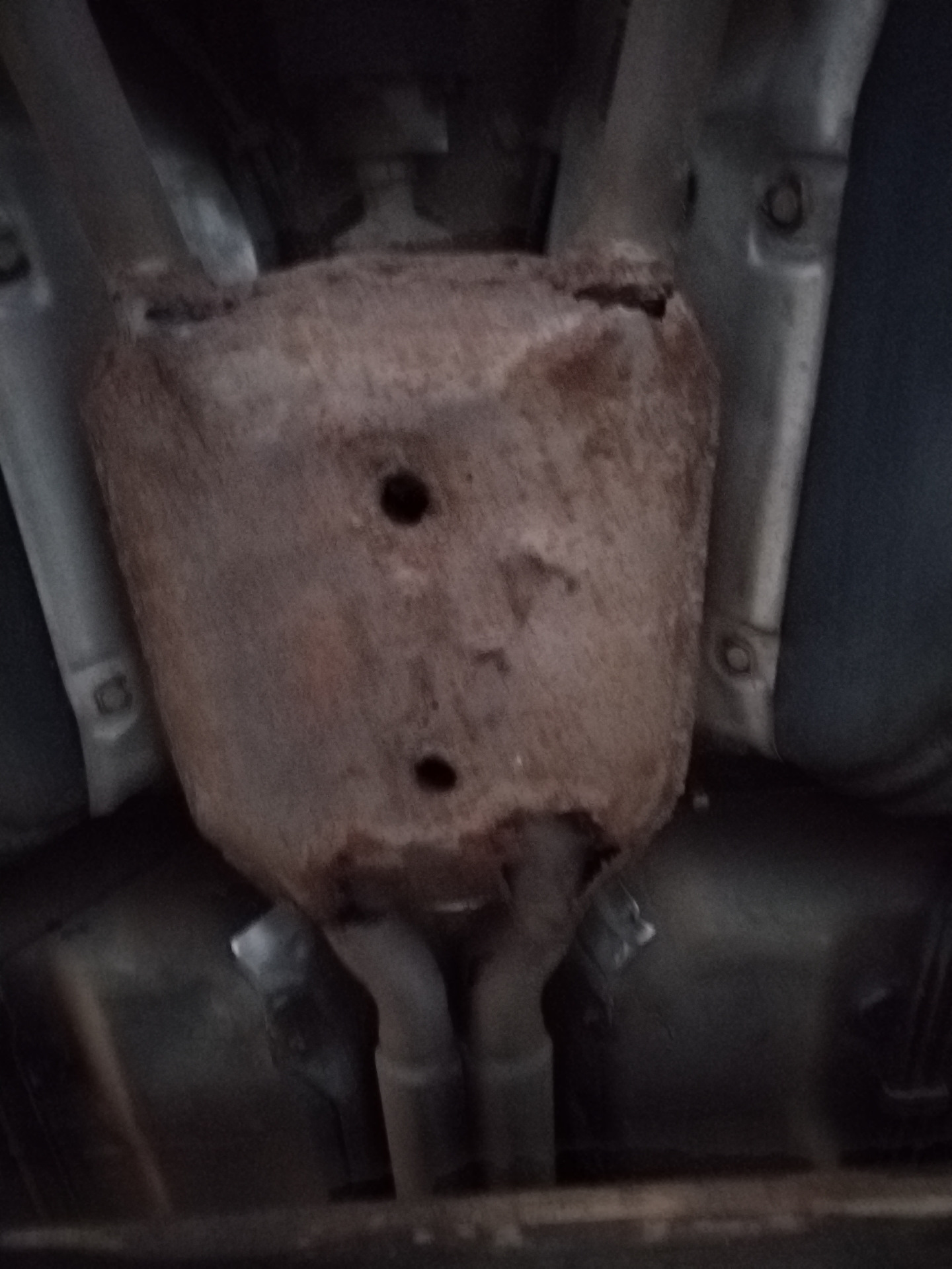 Средняя банка глушителя A6 C5 2.8 — Audi A6 (C5), 2,8 л, 1998 года ...