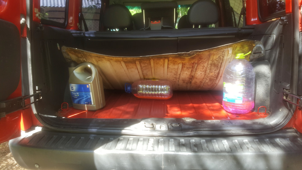 Сырость в багажнике — Opel Combo C, 1,3 л, 2006 года | своими руками ...
