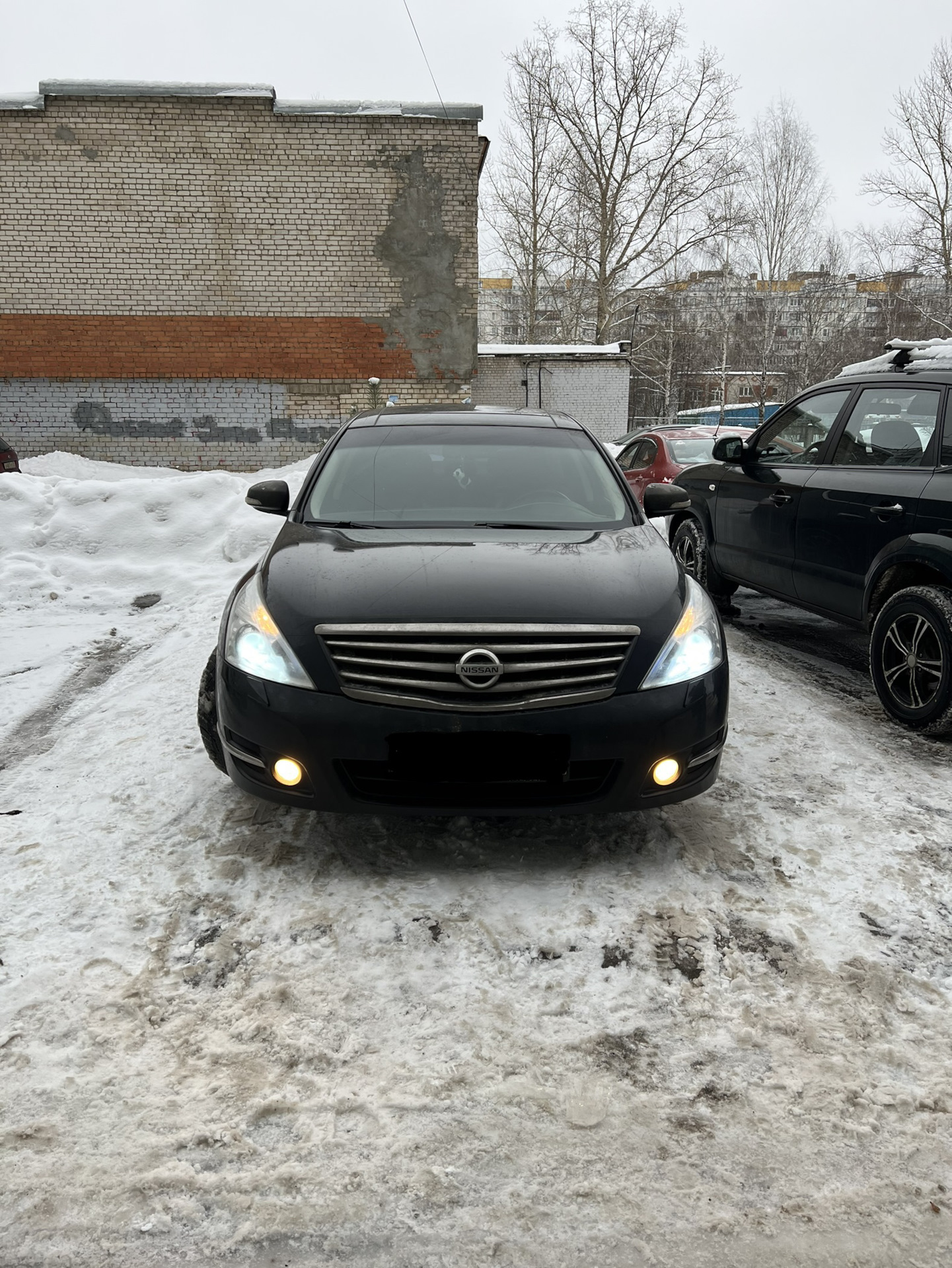 Как поменять лампочку на теана j32 Замена лампочек ближнего света - Nissan Teana (J32), 2,5 л, 2012 года расходники