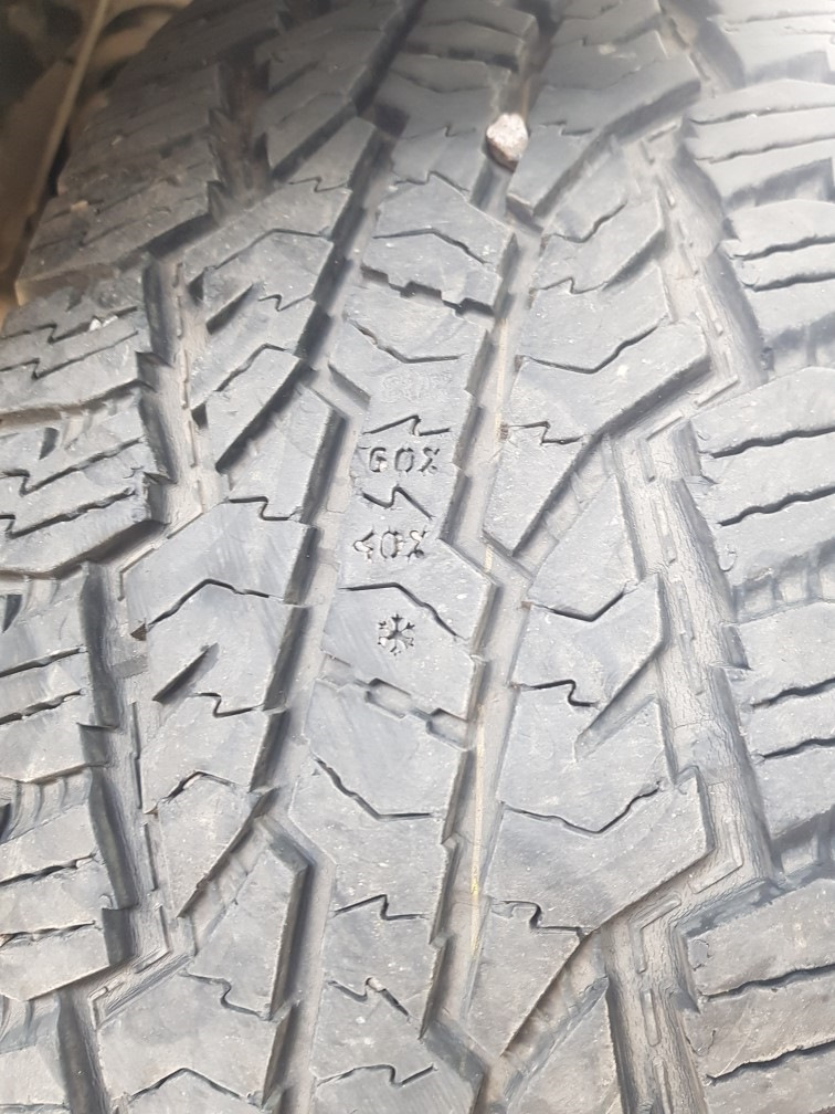 Проверка равномерности износа шин — Toyota Land Cruiser Prado 120 ...