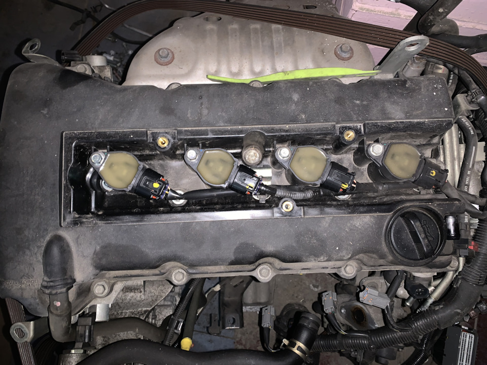 Катушка зажигания Mitsubishi 4b10, 4b11, 4b12 на Dodge Caliber ...
