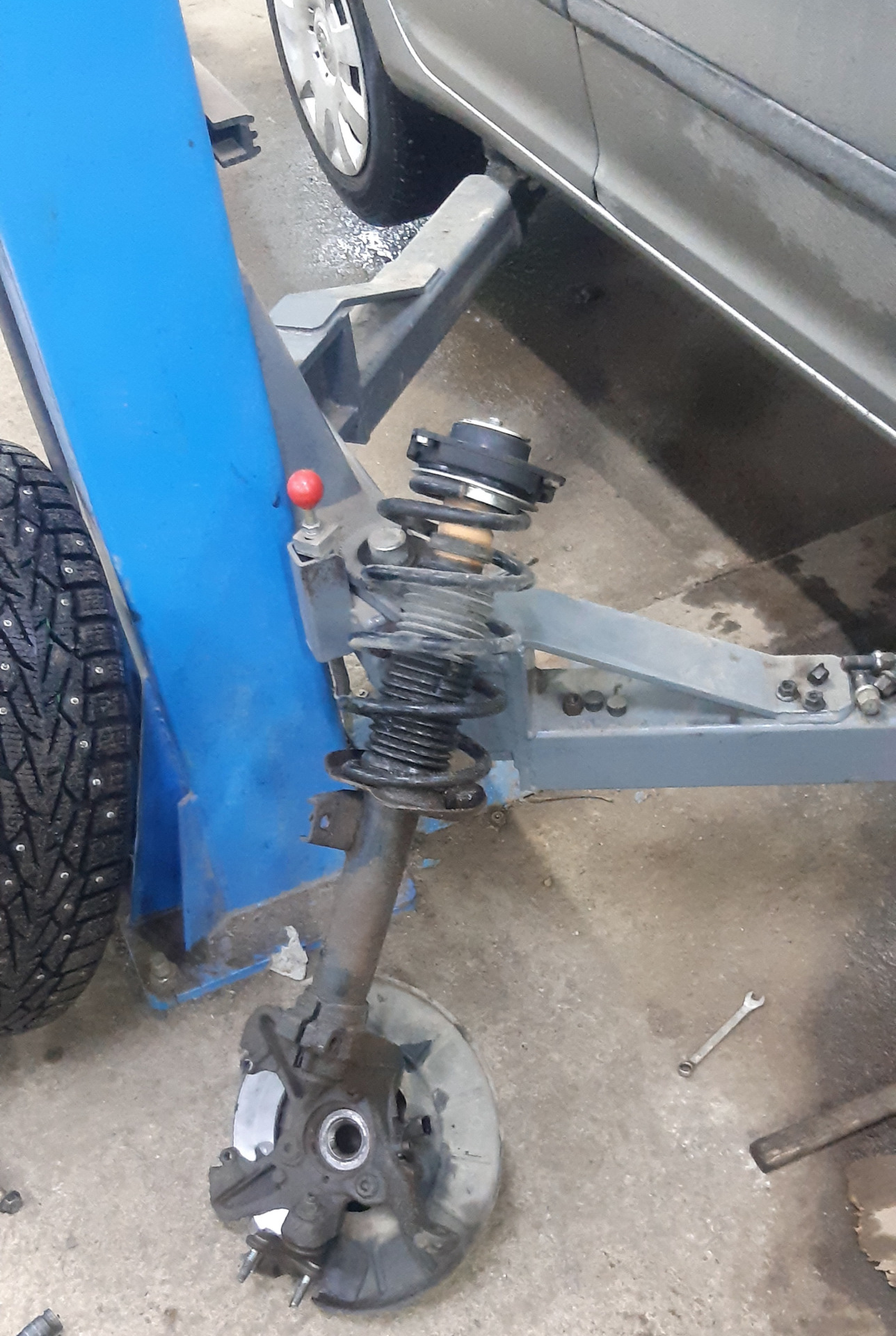 Стойки каяба и рул наконечники трв — Skoda Octavia A5 Mk2, 1,6 л, 2008 ...