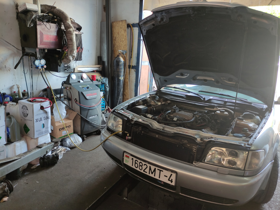 Кондиционер — Audi A6 Avant (C4), 2,8 л, 1996 года | запчасти | DRIVE2