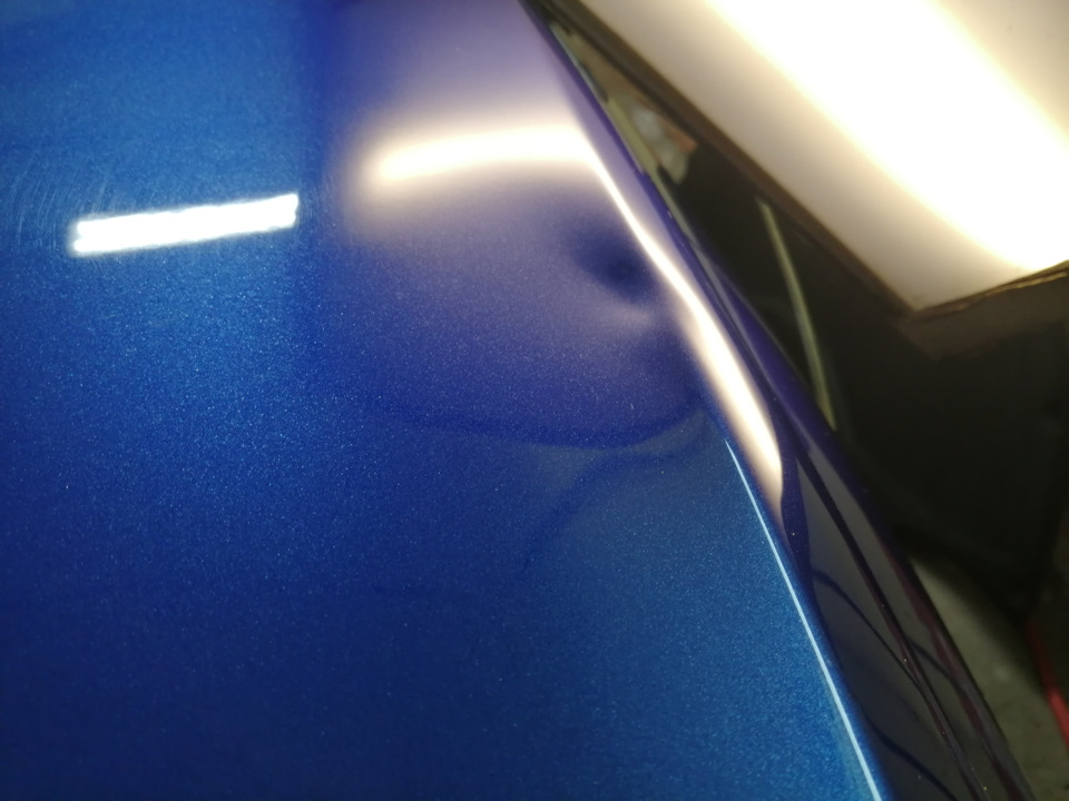 Лада Веста. Ремонт капота без покраски. — Bezpokras на DRIVE2