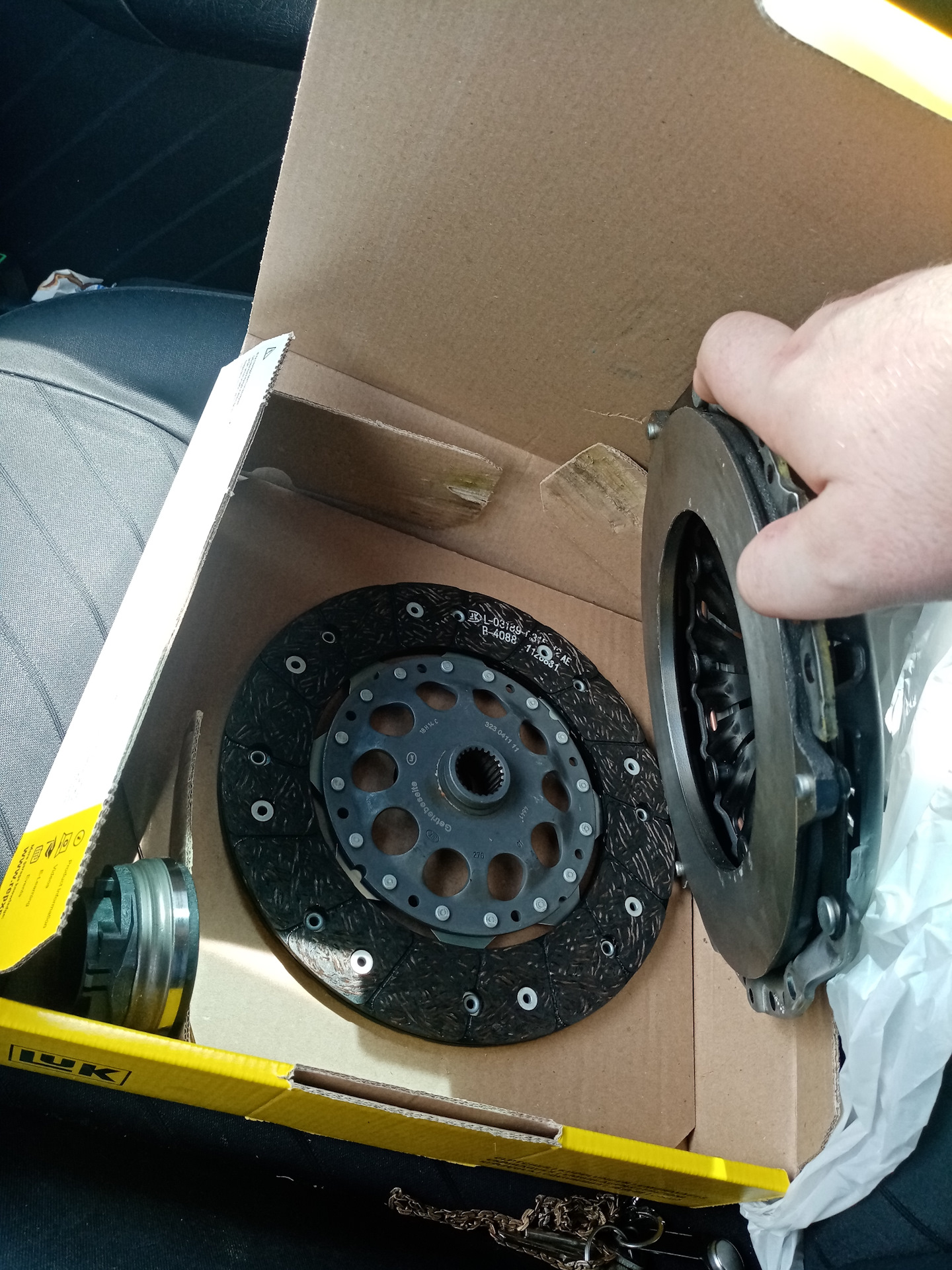 Сцепление — Audi A6 (C4), 1,8 л, 1995 года | поломка | DRIVE2