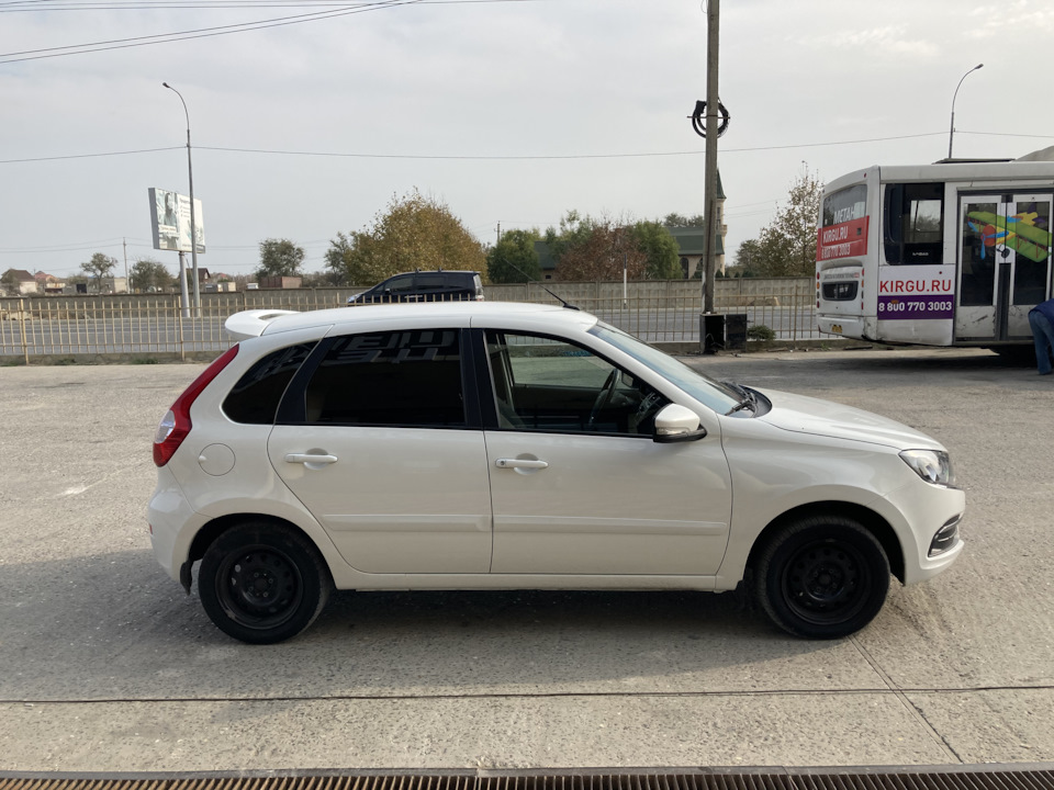 Спойлер, и так по мелочи - Lada Гранта Хэтчбек, 1,6 л, 2018 года тюнинг DRIVE2