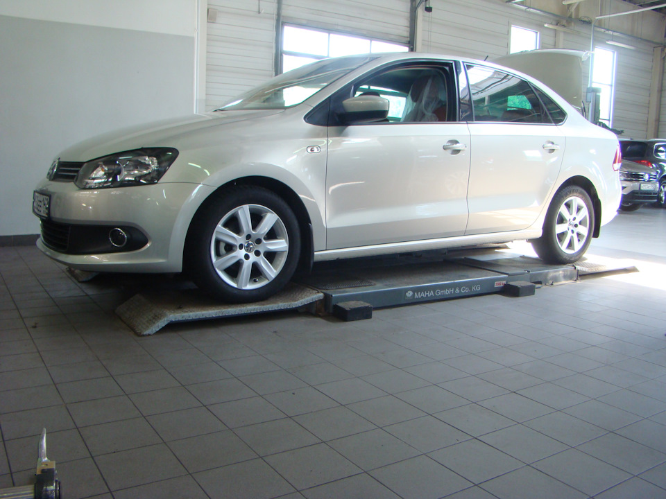 Процесс установки пружин ЗАВЕРШЁН. — Volkswagen Polo Sedan