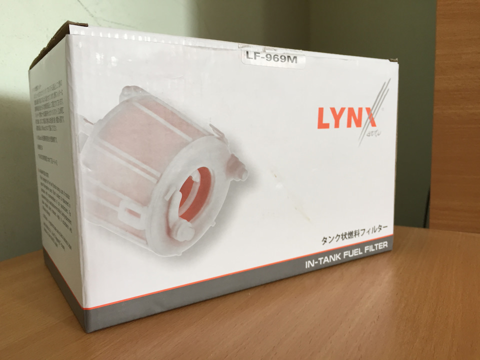 LF969M Фильтр топливный погружной LYNXauto | Запчасти на DRIVE2