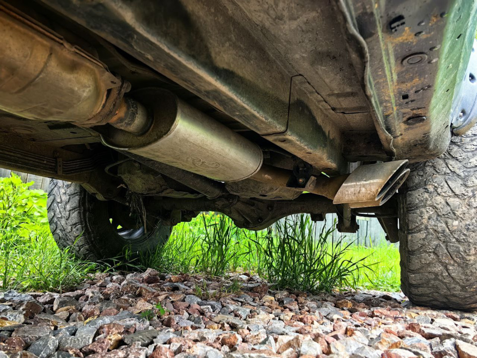 выхлоп готовый — Mitsubishi Pajero iO