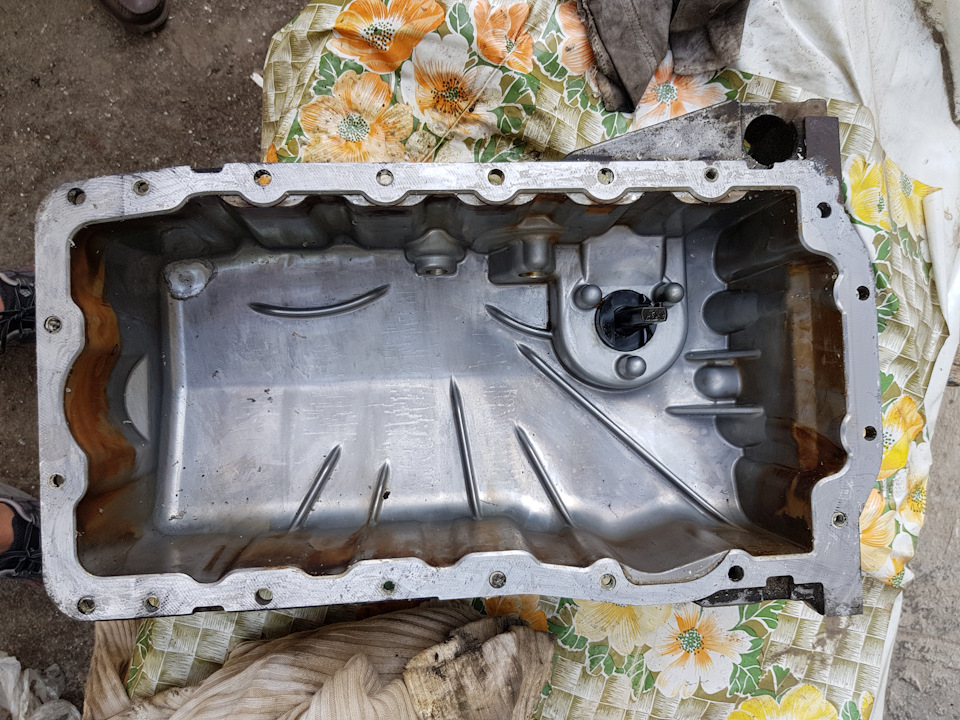 Заниежение -40=трещна в поддоне картера (сварка поддона) — SEAT Leon FR ...