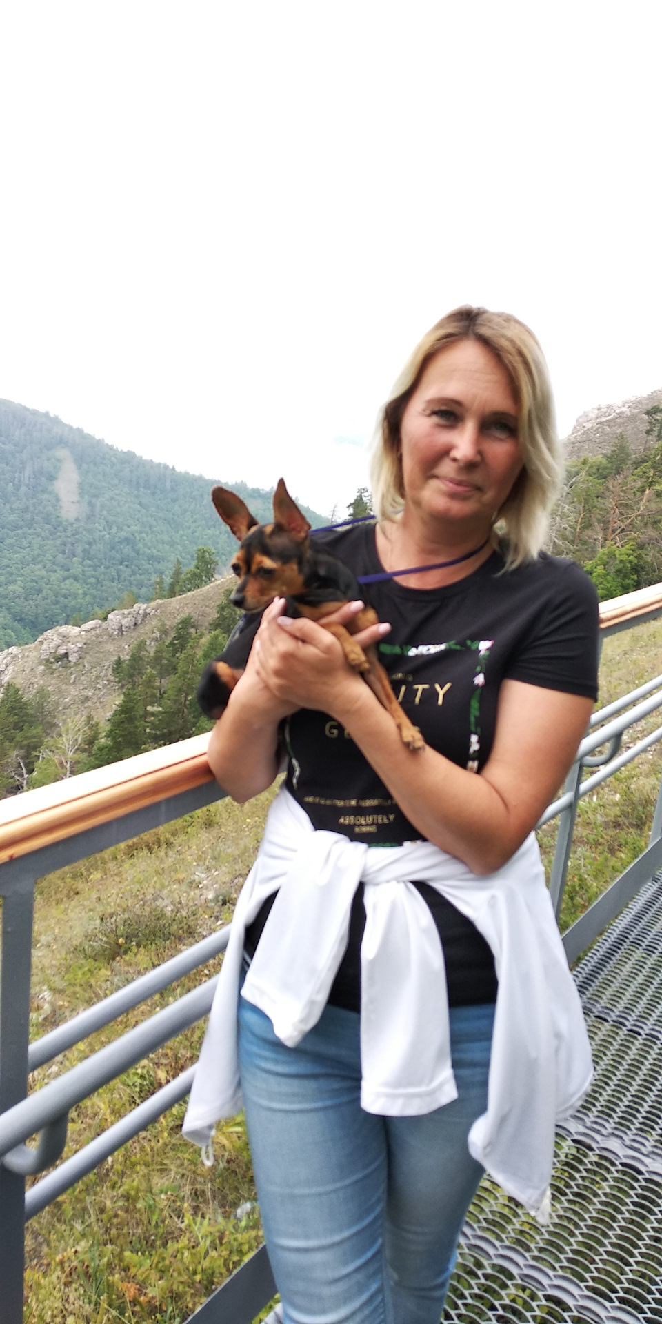 Елена с собачкой — Honda Element