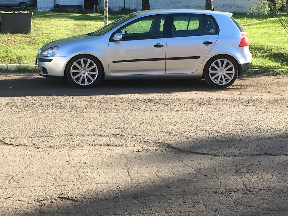 Занижение volkswagen golf 2