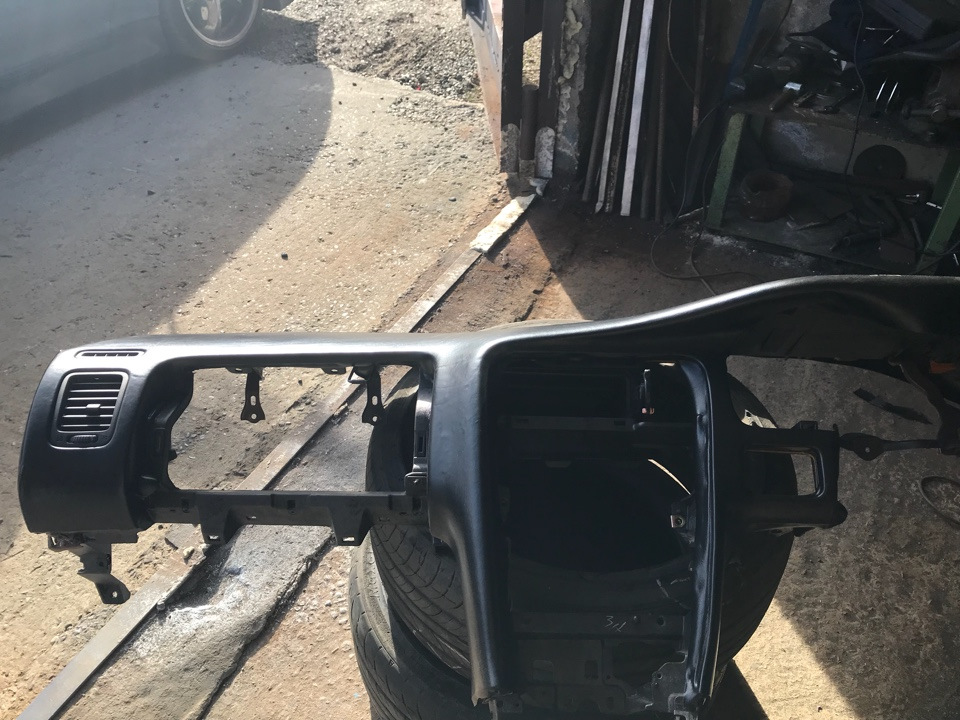 обтяжка панели ч.3 — Toyota Mark II (90), 2,5 л, 1993 года | стайлинг ...