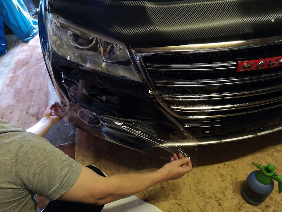 Оклейка машины защитной пленкой — Haval H6 (1G), 1,5 л, 2018 года ...