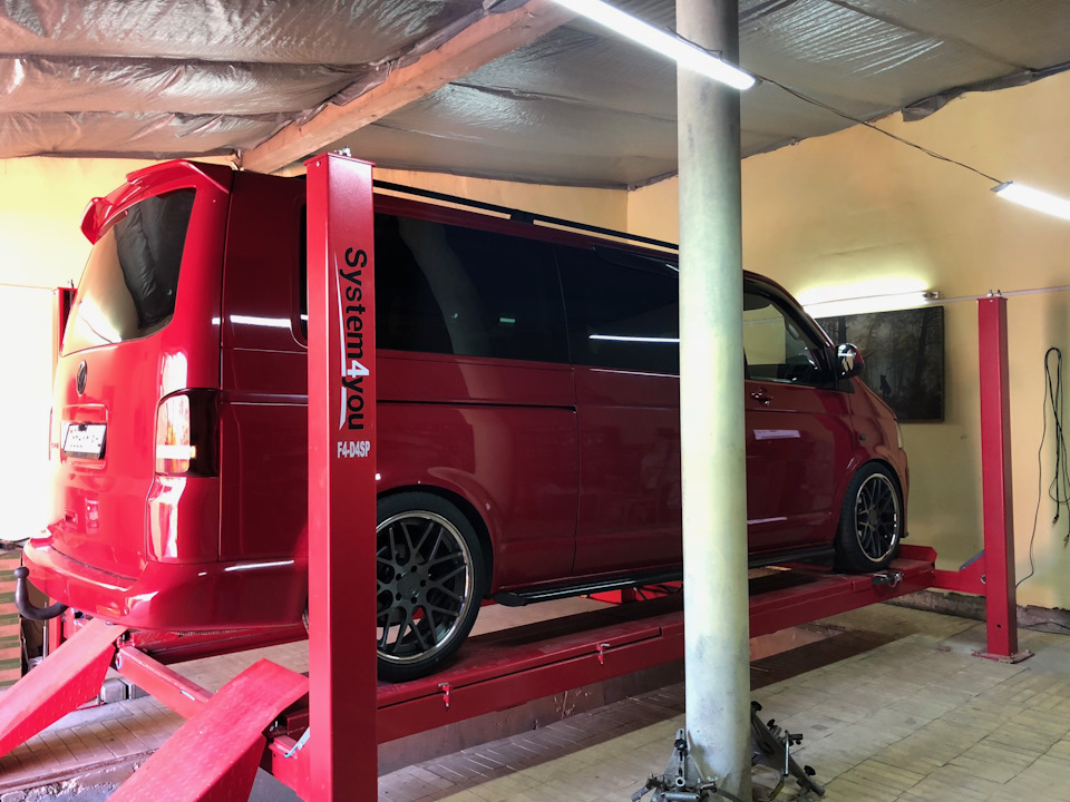 сход развал лучший в городе! — Volkswagen Caravelle (T5), 1,9 л, 2004 ...