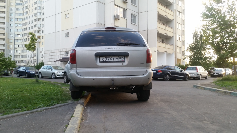 Стабилизатор делает свое дело — Dodge Caravan IV