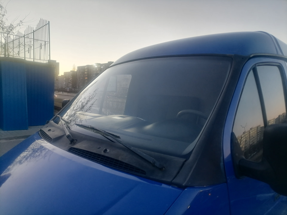 Замена лобового стекла, постановка на учёт. — ГАЗ Газель, 4,3 л, 2010 ...