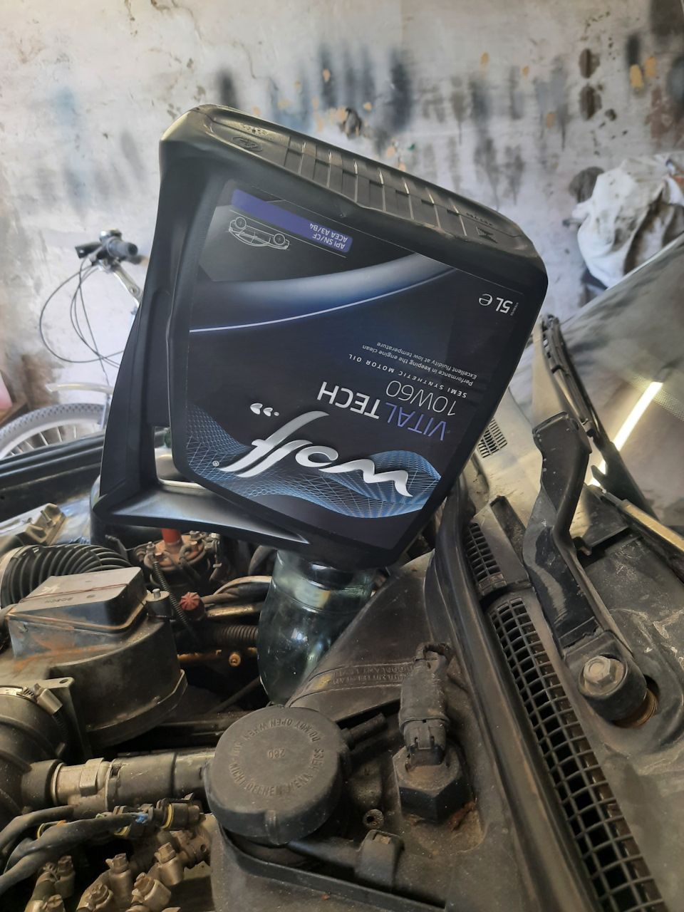 Замена масла, фильтров — BMW 5 series (E34), 3,5 л, 1992 года ...