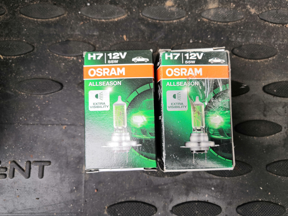 Лампочки Osram allseason h7 в ближний свет + Valeo aqua vision в ...