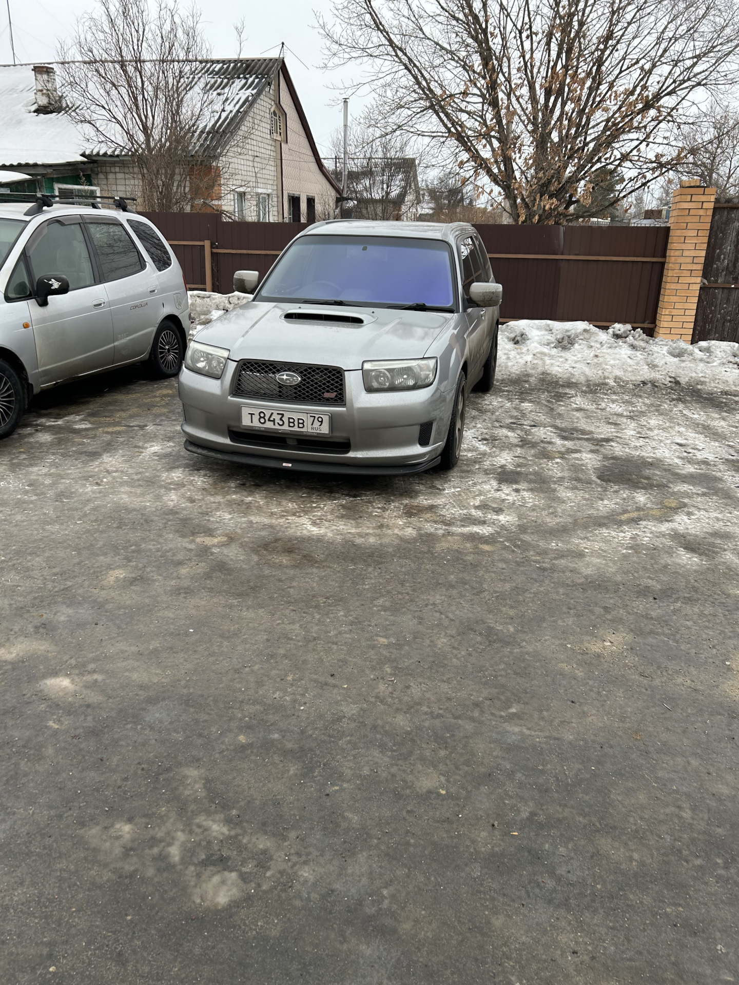 Атермальная плёнка — Subaru Forester (SG), 2 л, 2007 года | стайлинг ...