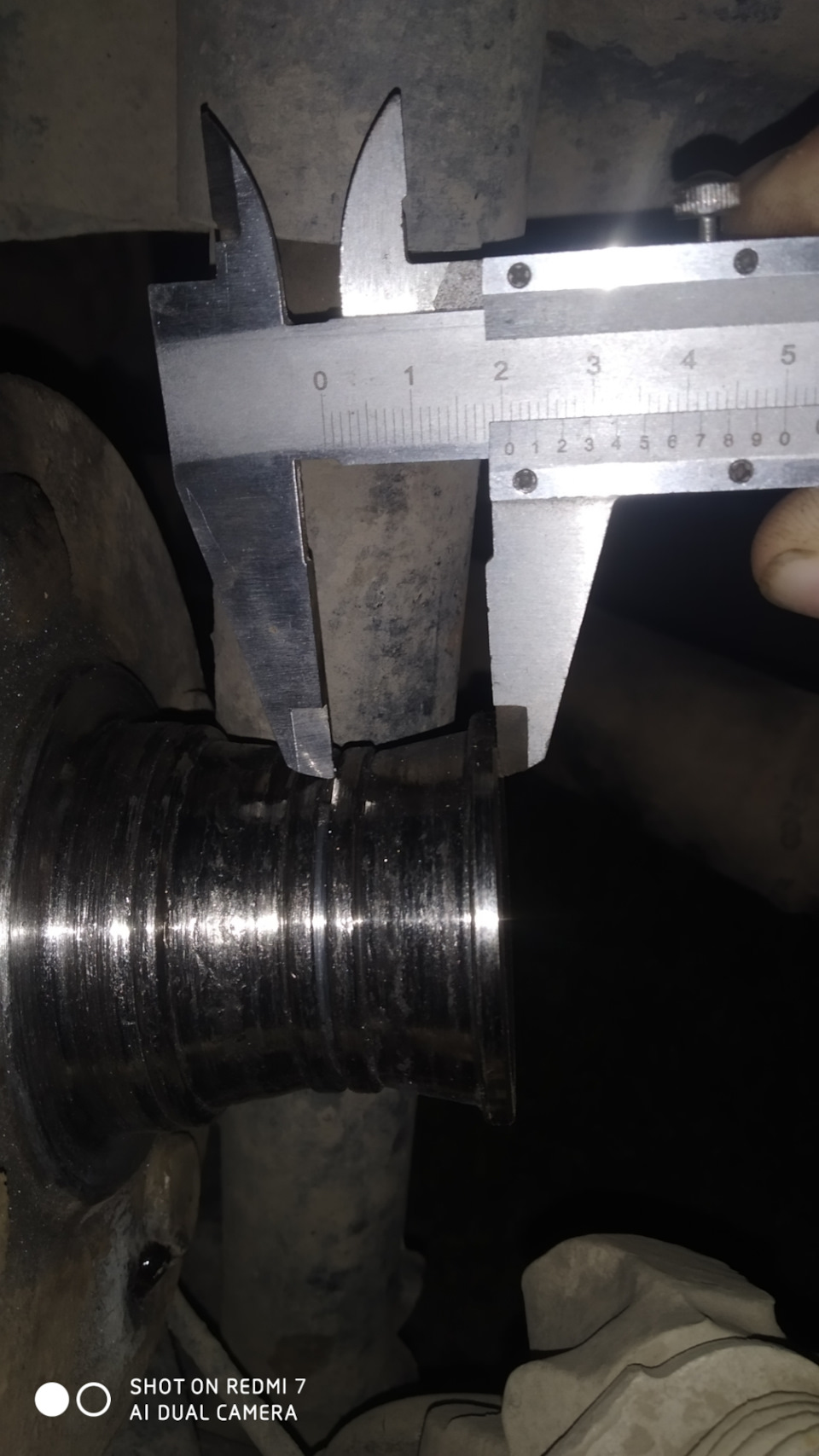 Переделка подшипника задней ступици — Ford Sierra, 1,6 л, 1990 года ...