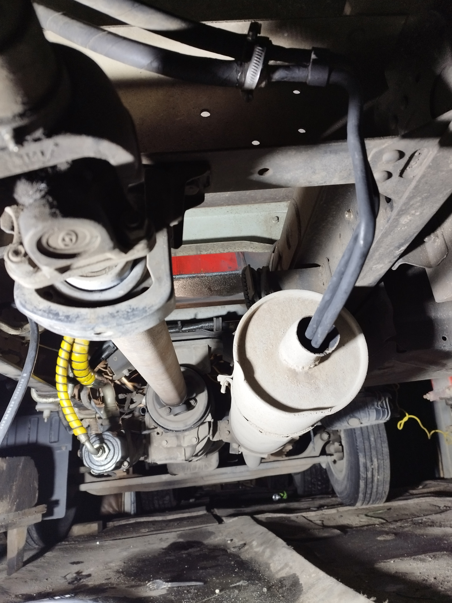 Подогрев топлива в баке — Hyundai HD 72, 3,9 л, 2011 года | наблюдение ...