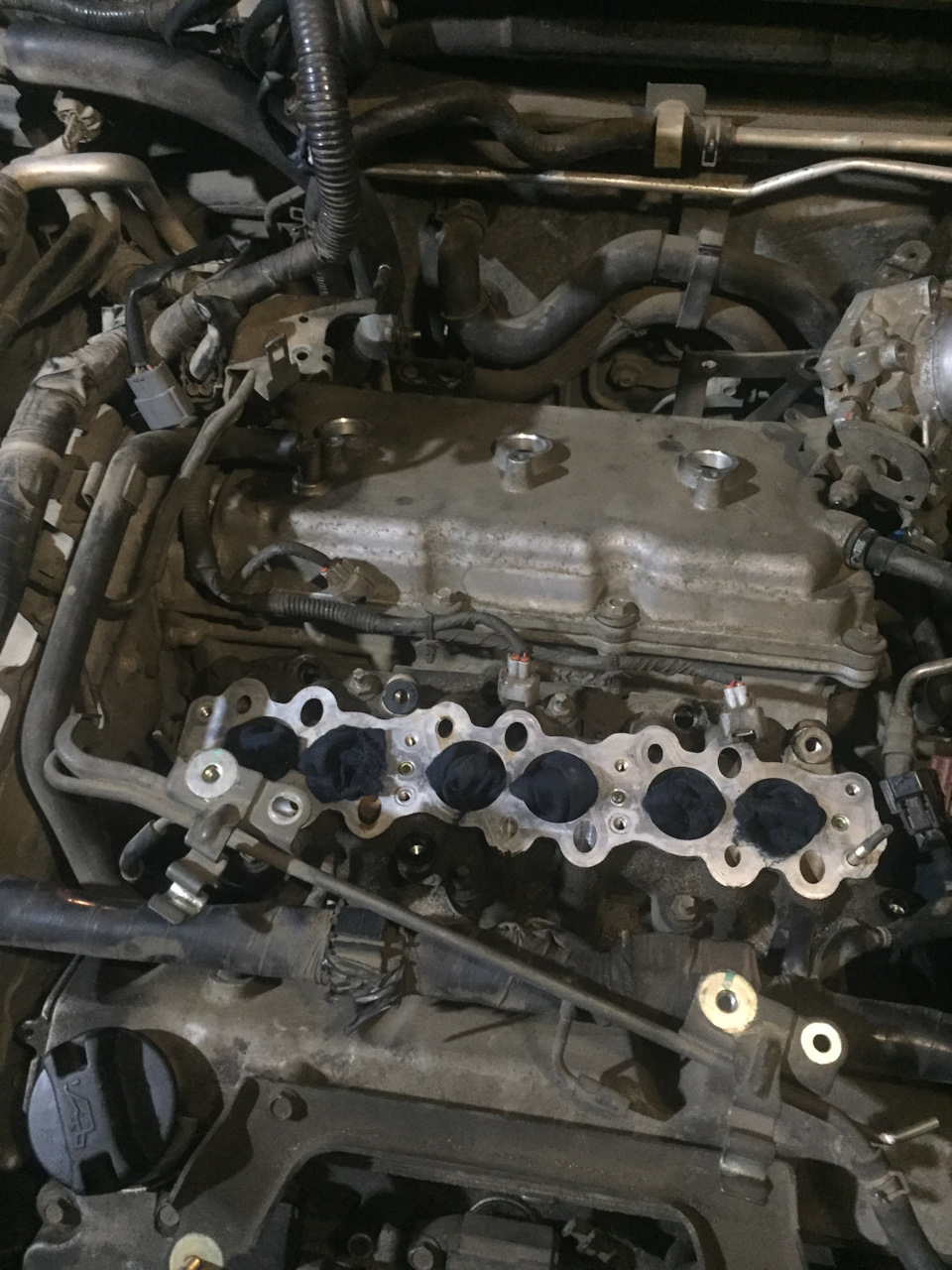 Замена прокладок и чистка впуска — Nissan Maxima QX (A33), 2 л, 2004 ...