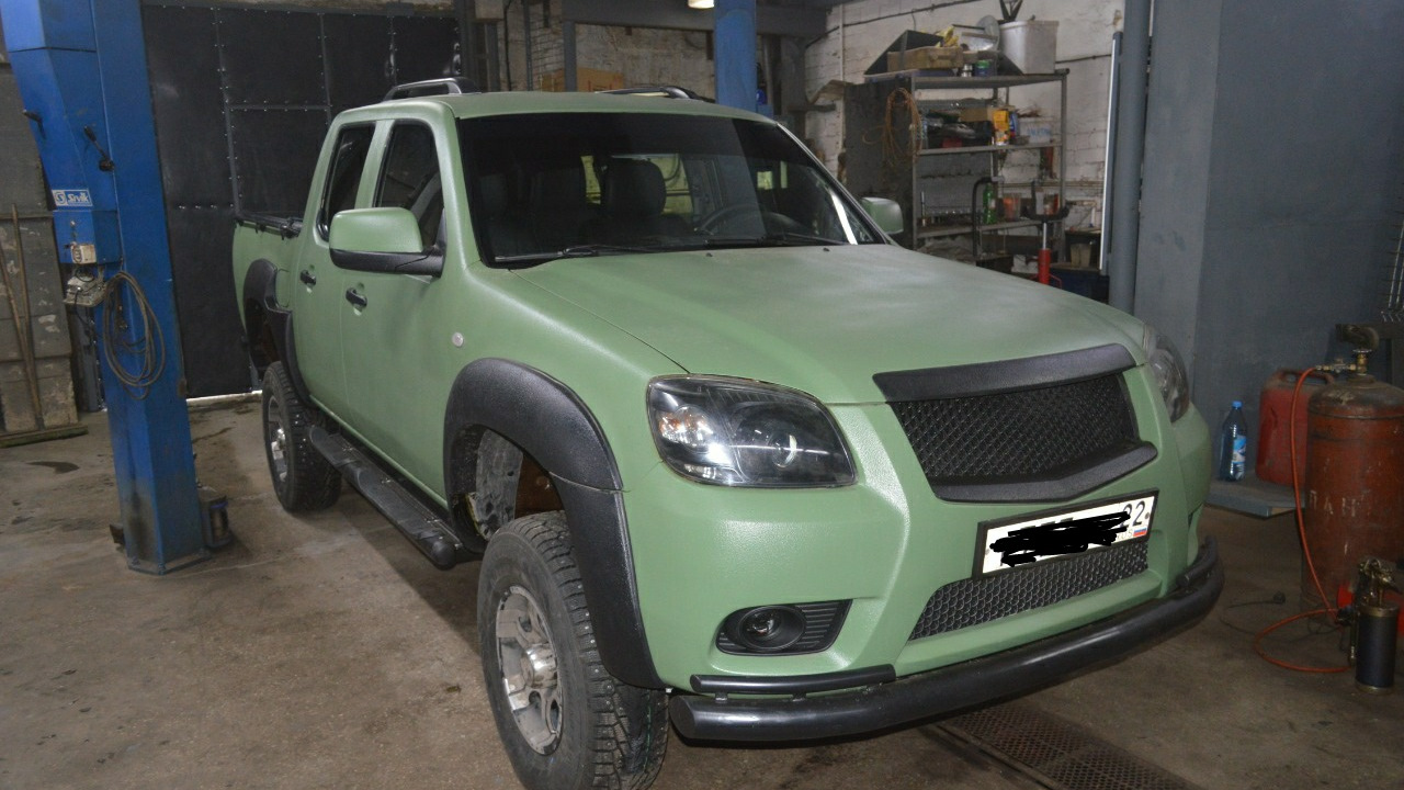 Mazda BT-50 2.5 дизельный 2008 | Крокодил) на DRIVE2
