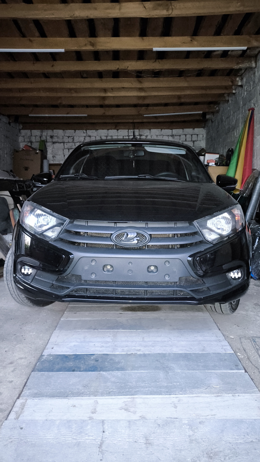 Лед птф 50 ватт — Lada Гранта (2G) FL, 1,6 л, 2019 года | тюнинг | DRIVE2