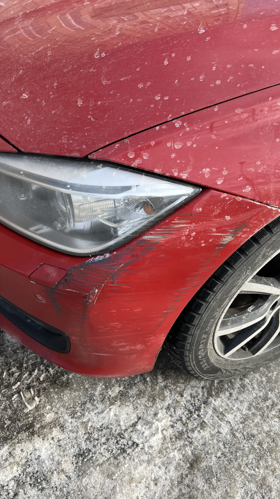 Попадос на ровном месте — BMW 3 series (F30), 2 л, 2013 года | ДТП | DRIVE2