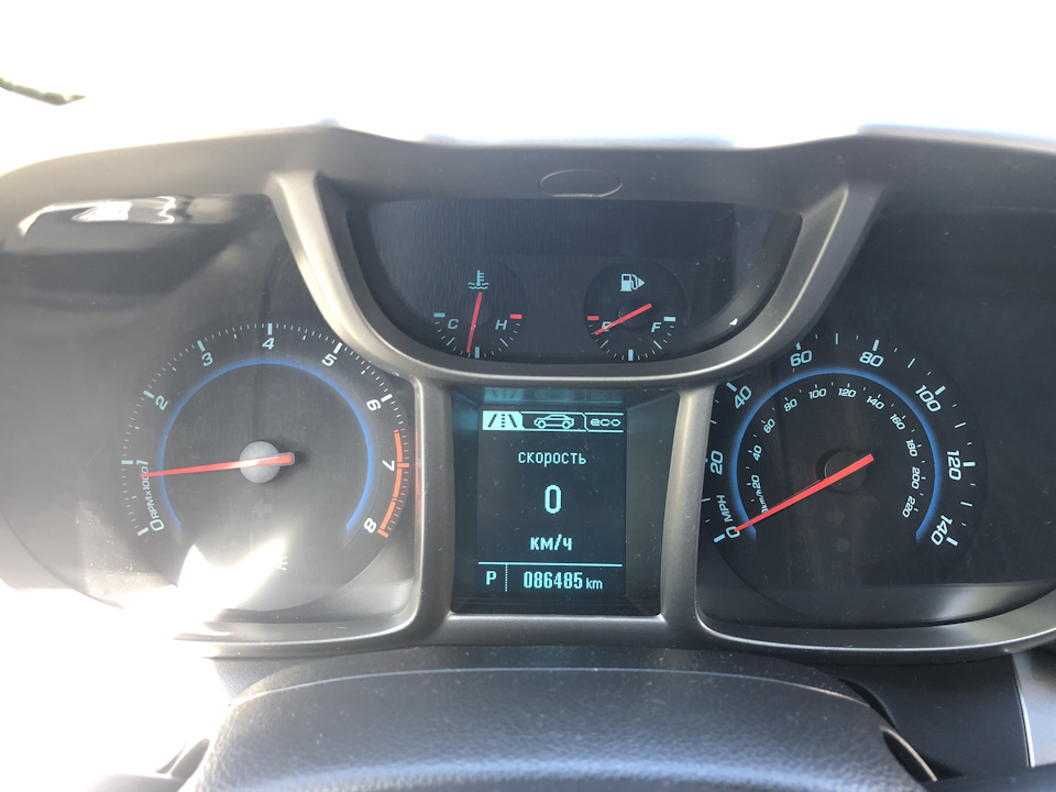 Щиток с графическим экраном от Omantik — Chevrolet Orlando (1G), 1,8 л ...