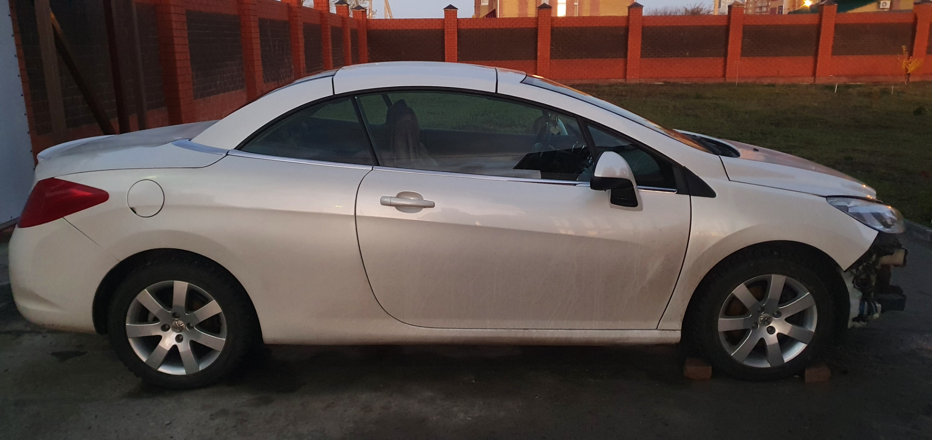 Переобувка на зиму — Peugeot 308 CC, 1,6 л, 2011 года | колёсные диски ...