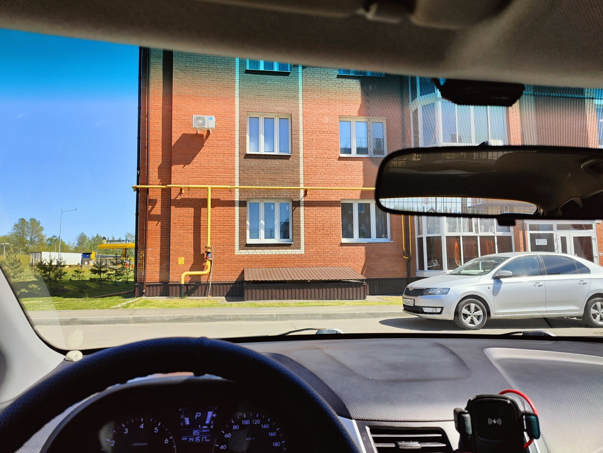 Замена лобового стекла — Hyundai Solaris Hatchback, 1,6 л, 2012 года ...