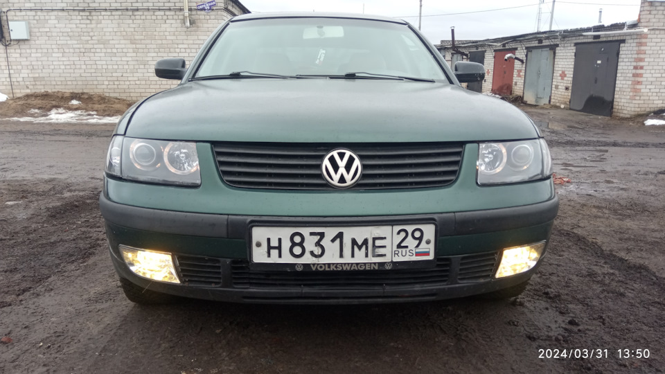 39) Противотуманые Фары от Шкоды А5 (Passat Б5) — Volkswagen Passat B5 ...