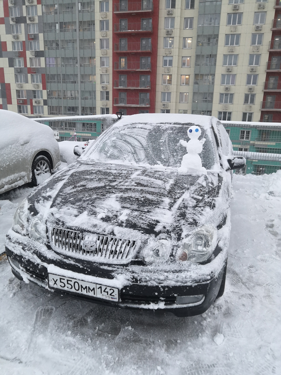 А вот и кончилась спячка — Toyota Aristo (II), 3 л, 2003 года | наблюдение  | DRIVE2