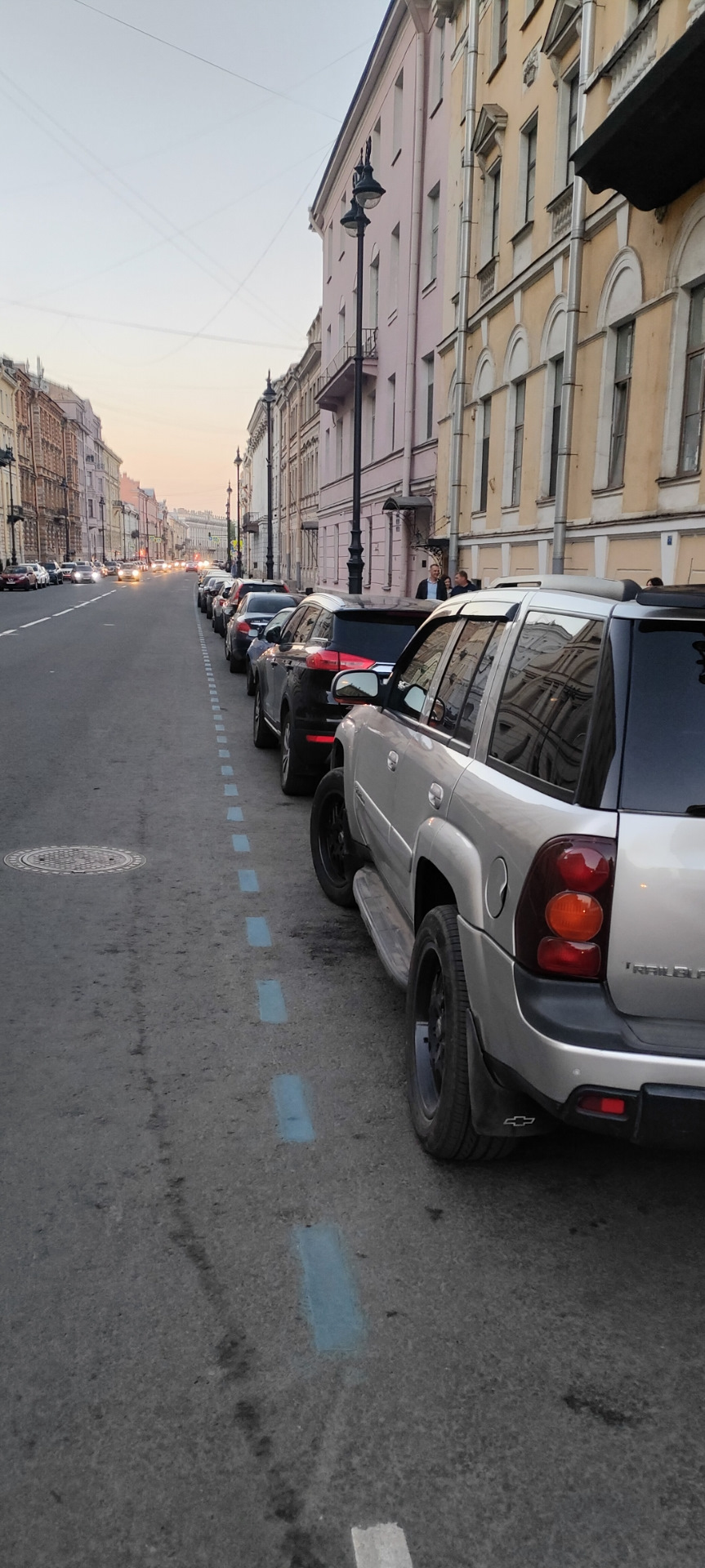 Гбо быть, поездка в Санкт-Петербург — Chevrolet TrailBlazer (1G), 4,2 л ...