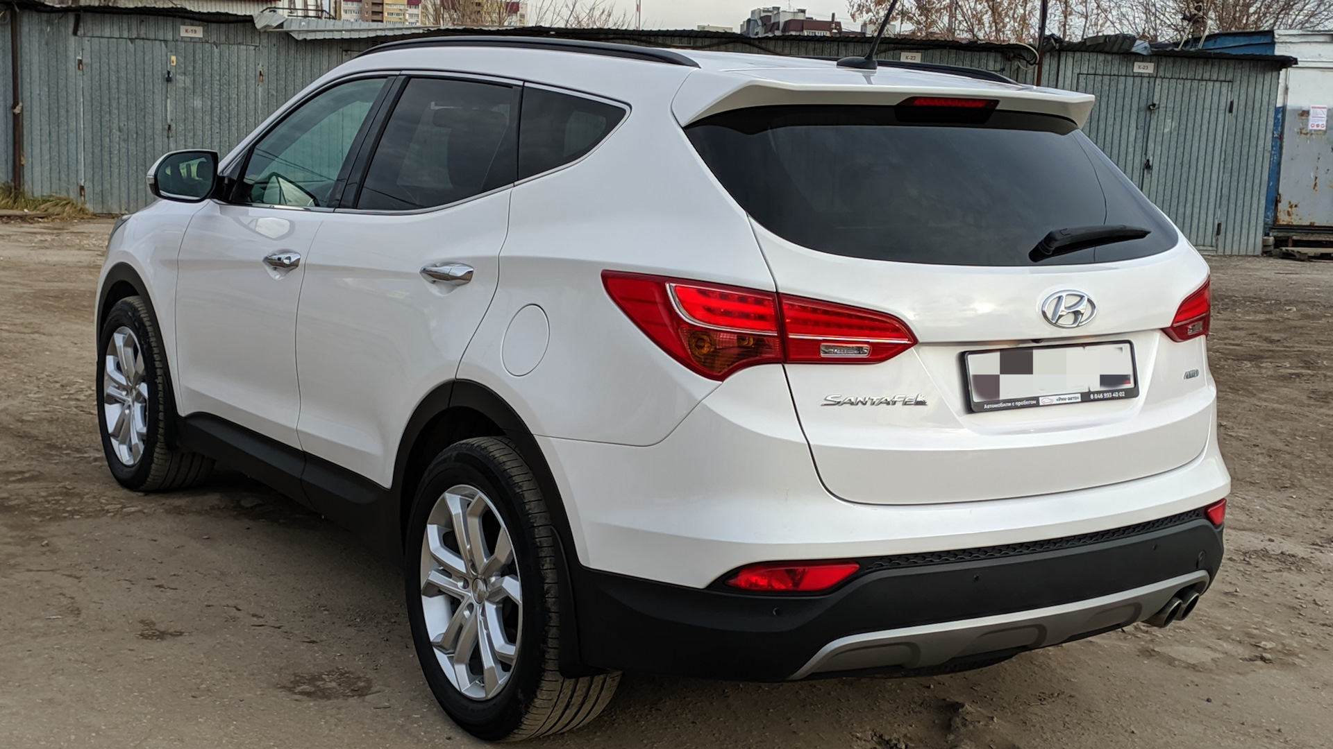 Hyundai Santa Fe (3G) 2.4 бензиновый 2014 | 3. 🇷🇺 763 на DRIVE2