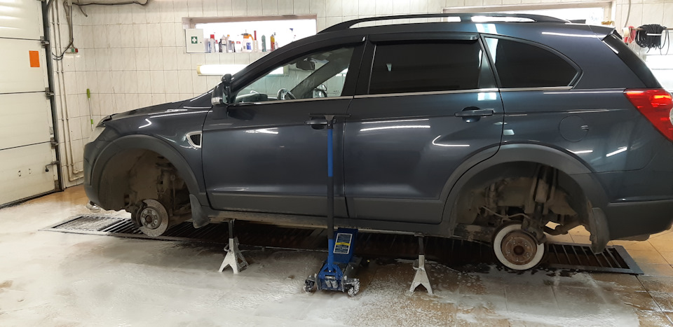 Шумоизоляция колесных арок Шевроле Каптива — Центр Электропатаж на DRIVE2