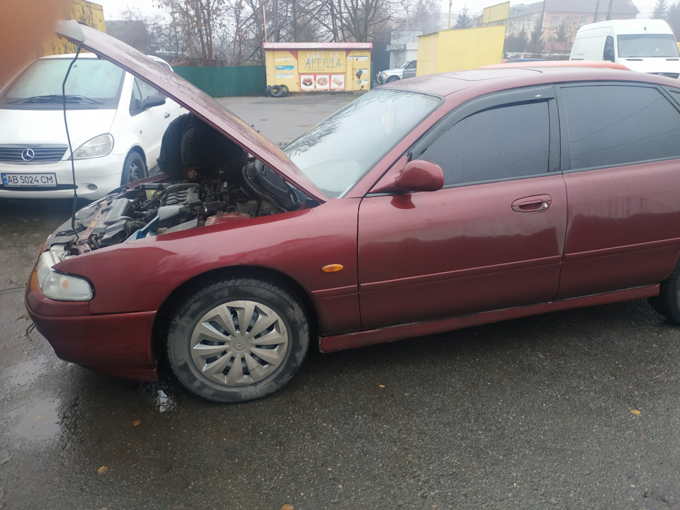 Регулировка угла опережения зажигания — Mazda 626 IV (GE), 1,8 л, 1994 ...