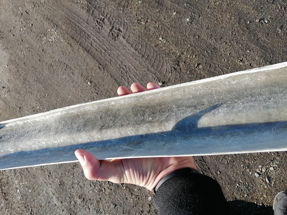 Ремонт стеклопластиковой \"губы\" — Subaru Impreza (GC, GF), 2,5 л, 1998 ...