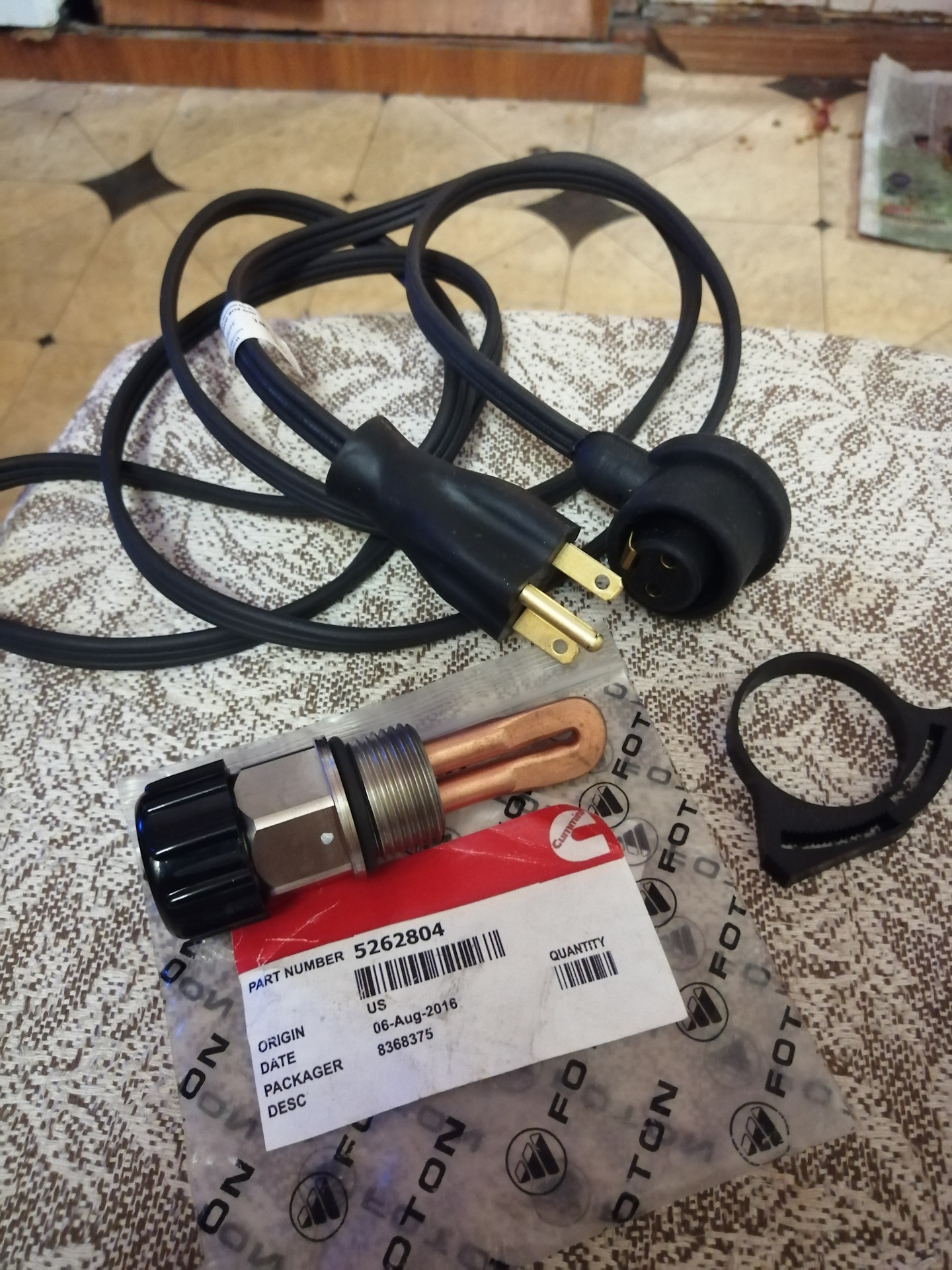 8. 8 5262804. 8 5264448 5285962. подогреватель поддона cummins 2,8. 8.