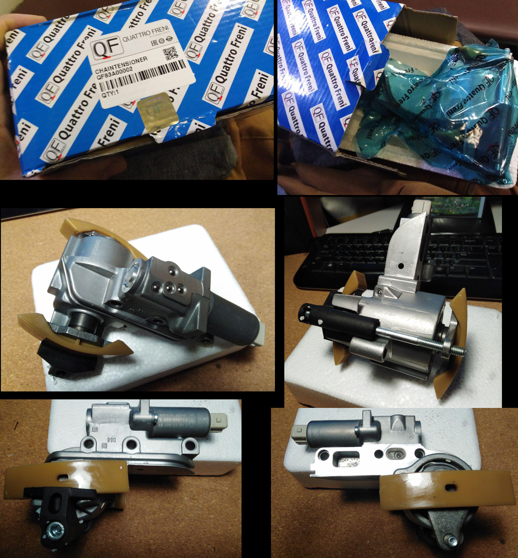 Замена регулятора фаз газораспределения. Снимаем клапанные крышки ...