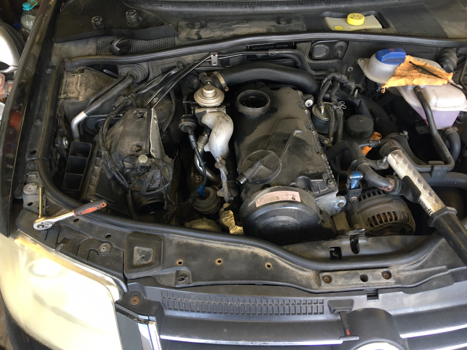 Турбе труба — Volkswagen Passat B5, 1,9 л, 2002 года | поломка | DRIVE2