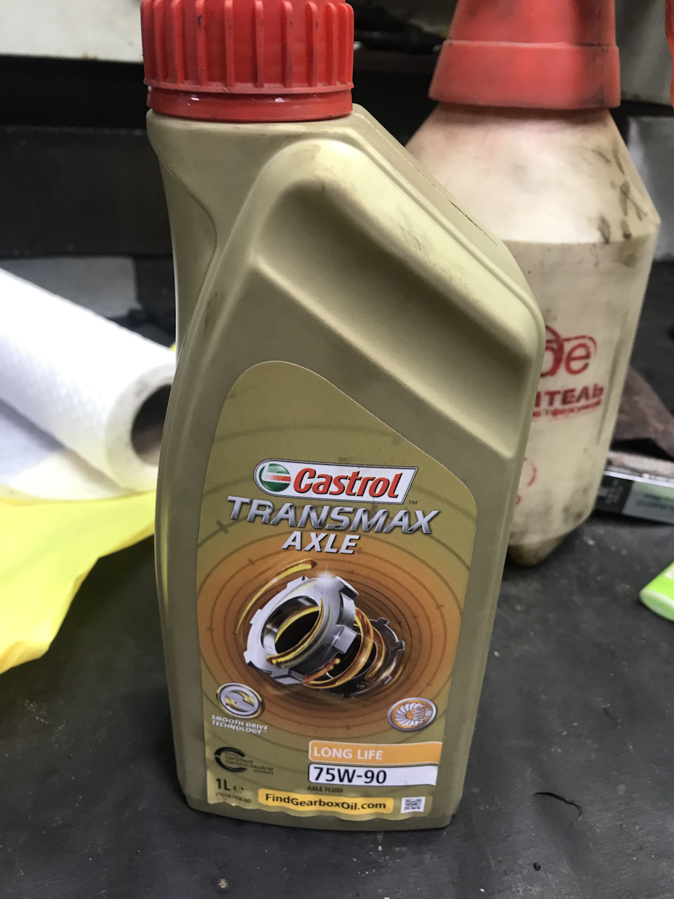 Замена масла в угловом редукторе — Volkswagen Tiguan (1G), 2 л, 2013 ...